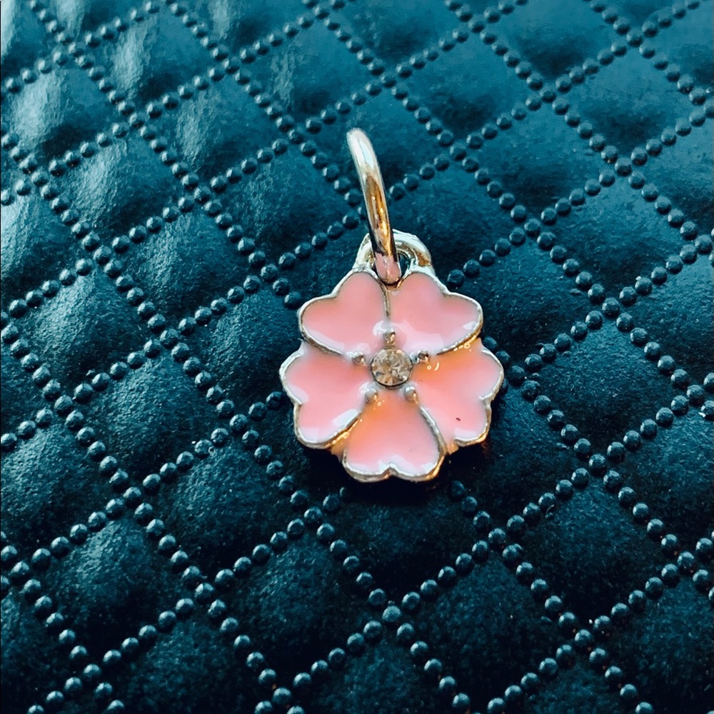 Flower Dangle European Bracelet Charm